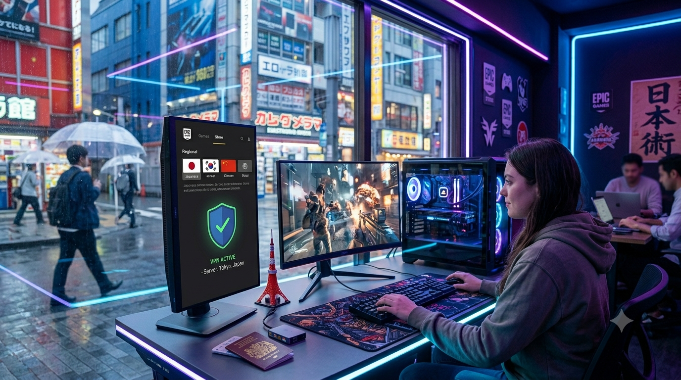 VPN for Gaming Abroad