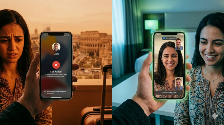 WhatsApp video call blocked