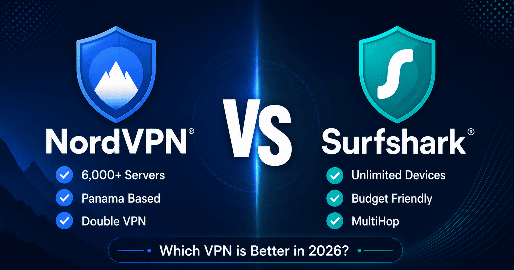 nordvpn vs surfshark