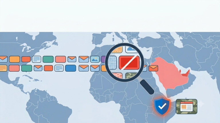 Deep packet inspection diagram showing how VPN traffic is detected and disguised