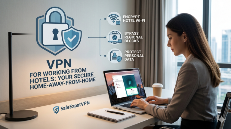 VPN for working from hotels