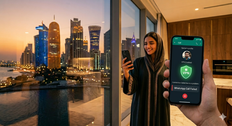 WhatsApp blocked in Qatar