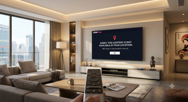 BBC iPlayer Smart TV abroad