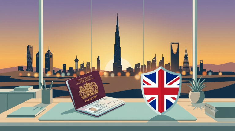 British expat in UAE