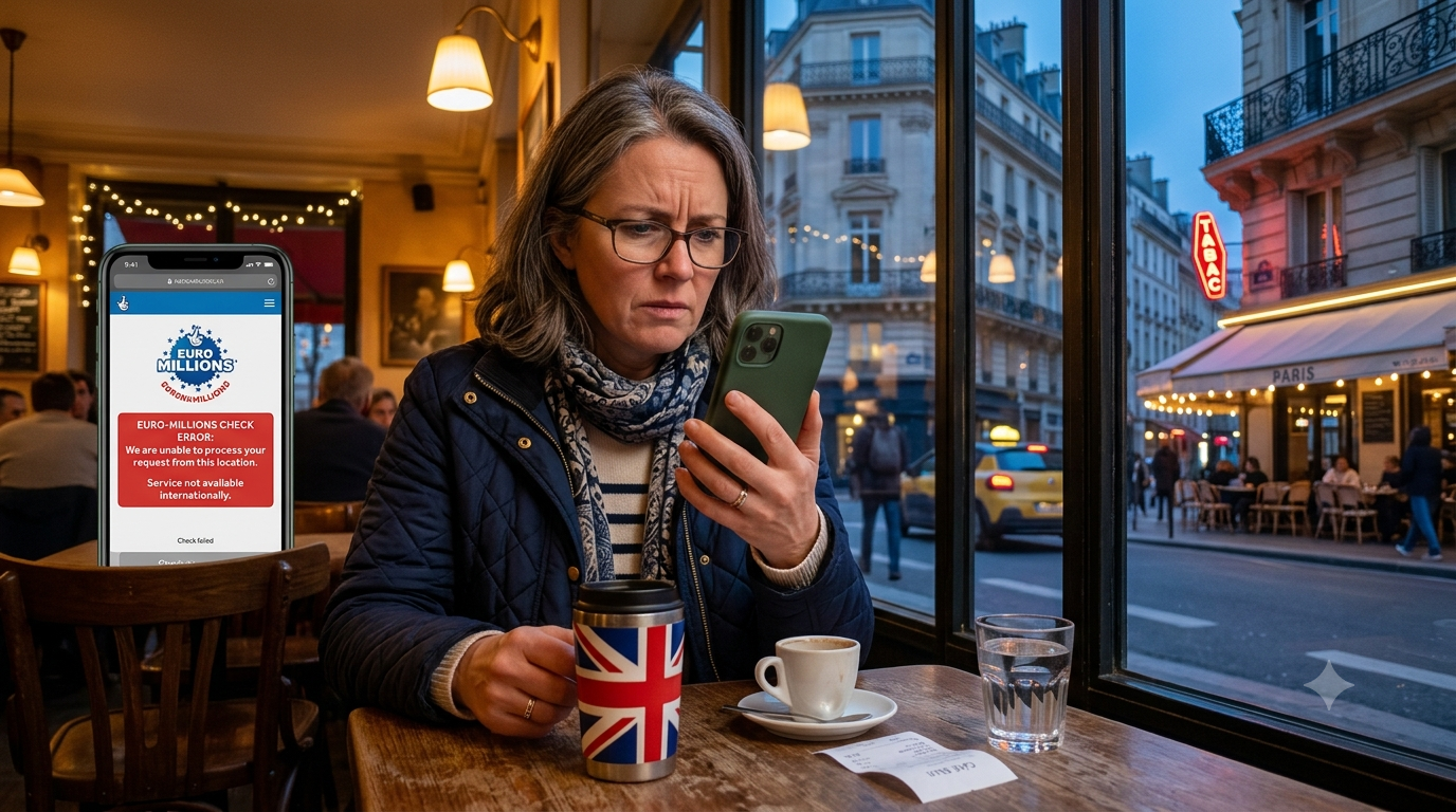 EuroMillions Blocked Abroad
