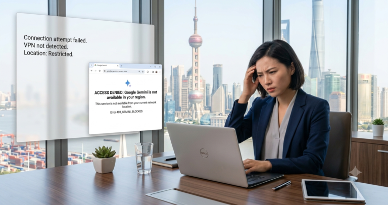 Google Gemini blocked abroad