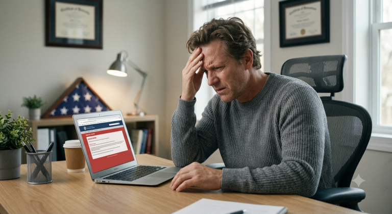 IRS portal blocked abroad