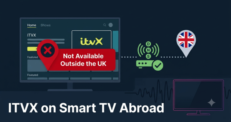 ITVX Smart TV Abroad