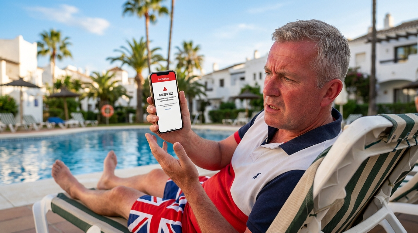 Ladbrokes Blocked Abroad