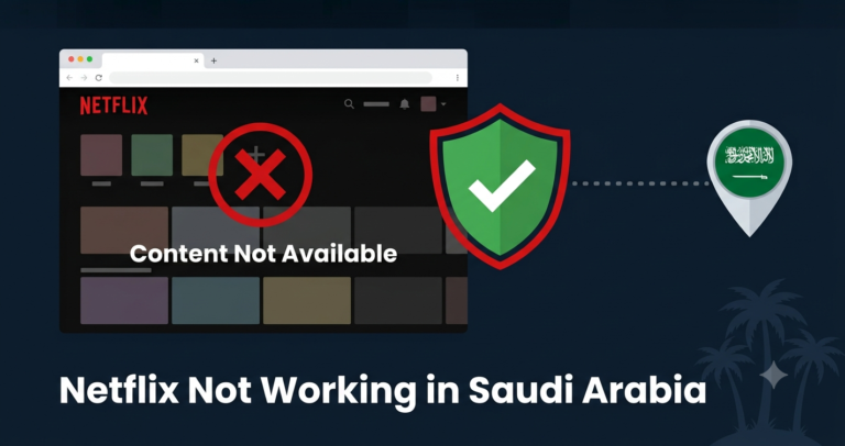 Netflix Not Working in Saudi Arabia