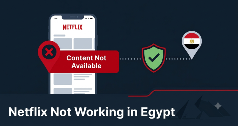 Netflix not working in Egypt