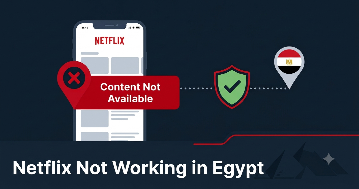 Netflix not working in Egypt