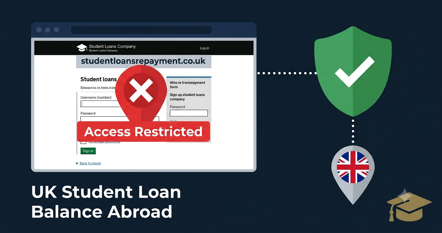 UK Student Loan Balance Abroad