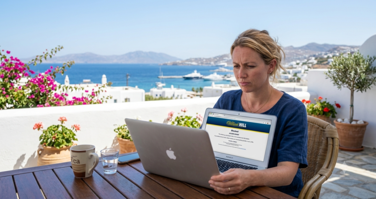 William Hill blocked abroad