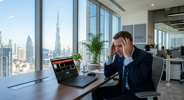 Zoom blocked in UAE