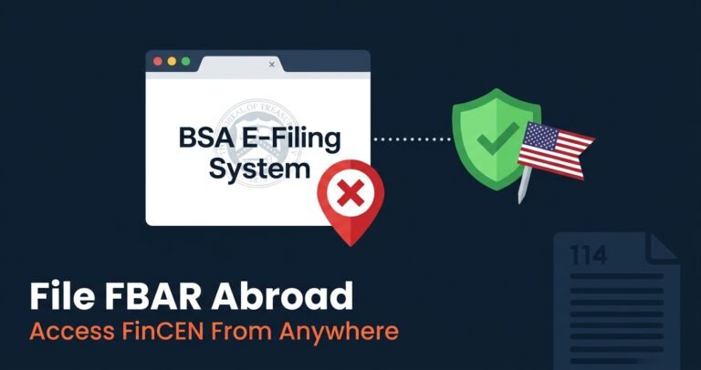 File FBAR Abroad