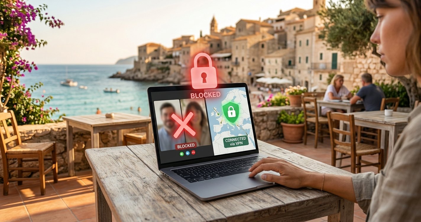 Video Calls Blocked Abroad